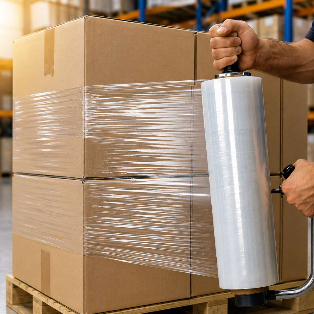 Manual Grade Stretch Wrap Film Roll