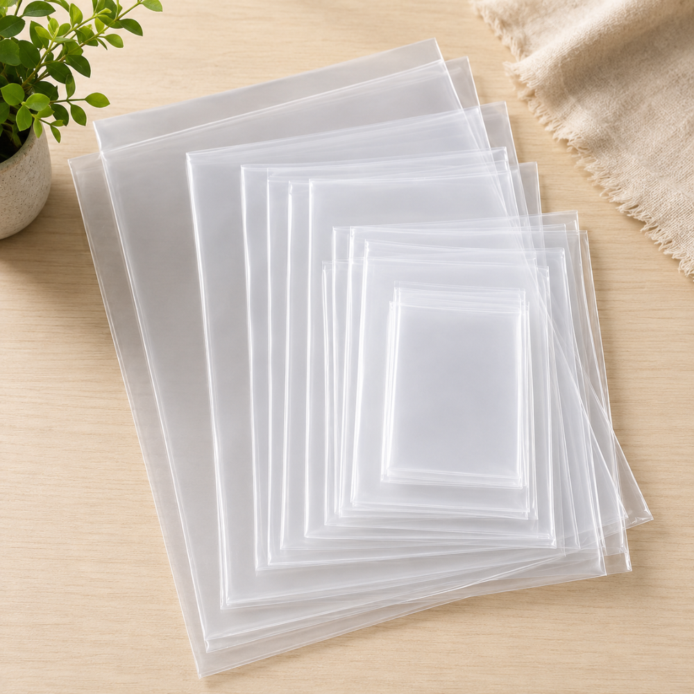 Clear Poly Packaging Bags