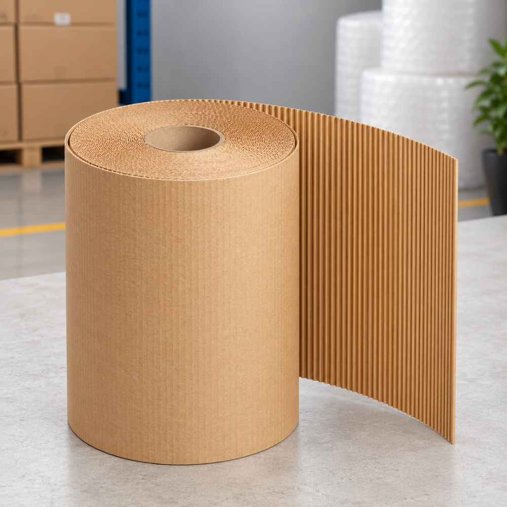 Corrugated Wrapping Paper Roll