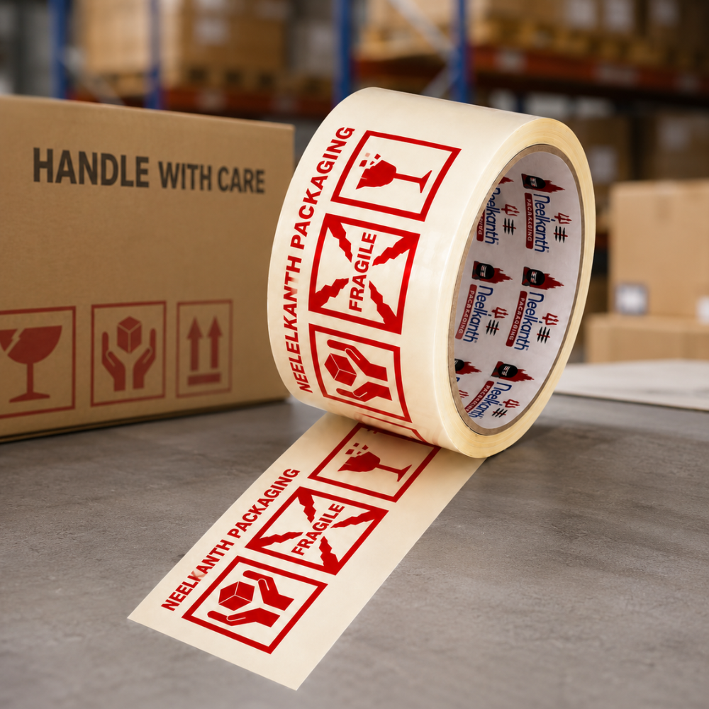 Fragile Printed BOPP Packaging Tape